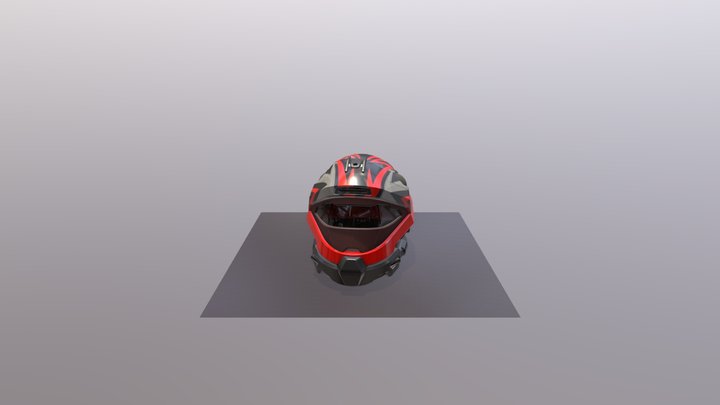 Helmet Concept 3D Model