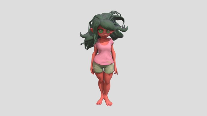 Elf 3D Model