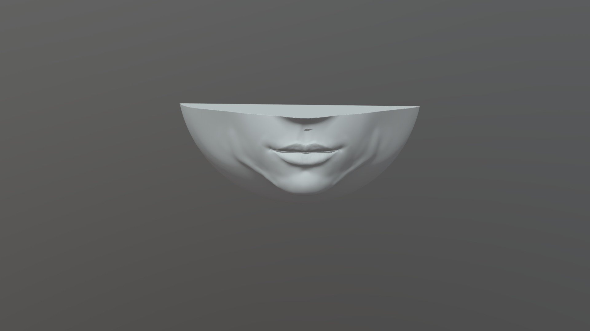 Mouth sculpture