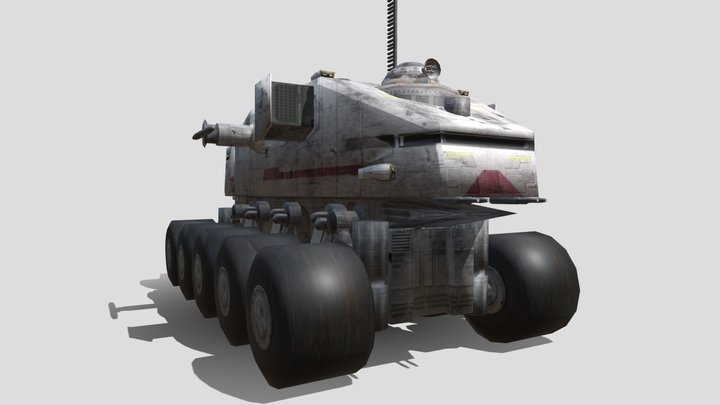 Clone Turbo Tank HAVw A6 Juggernaut 3D Model