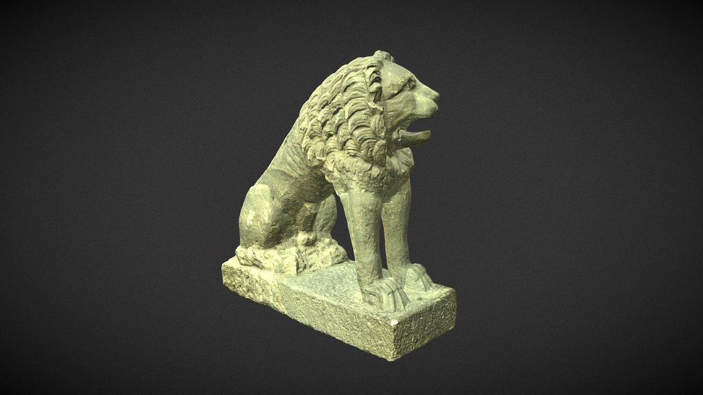 STATUE OF FUNERARY LION