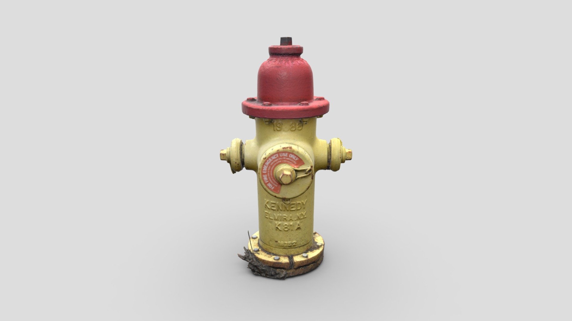 Fire Hydrant 1 -- Photogrammetry Asset - Download Free 3D model by ...