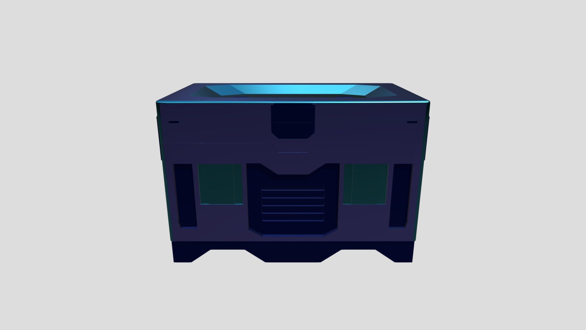 Sci-Fi Crate model