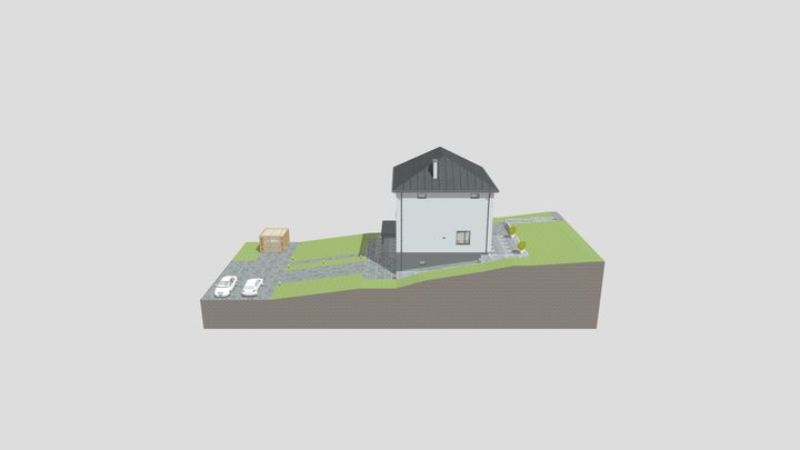 Модель фасад 9 3D Model