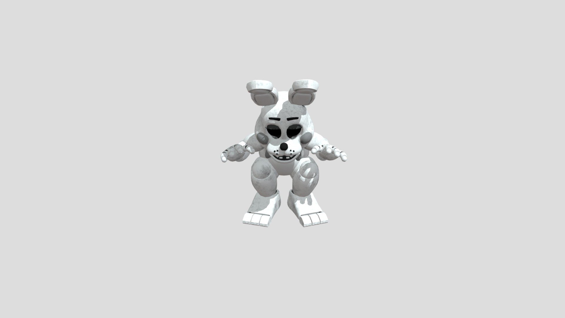 VR White Rabbit FNAFSFM1 - Download Free 3D model by kamdezbroz ...