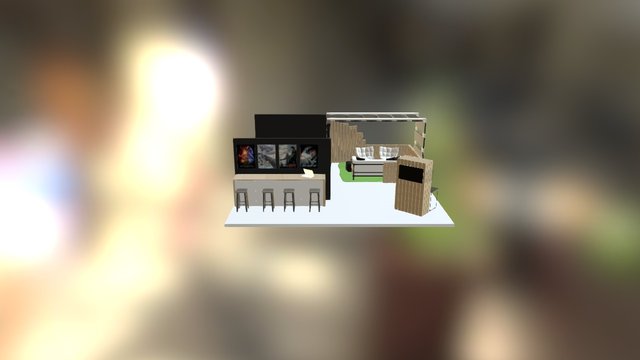 SGO Booth v9 3D Model