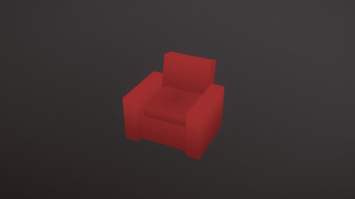 Armchair 3D Model
