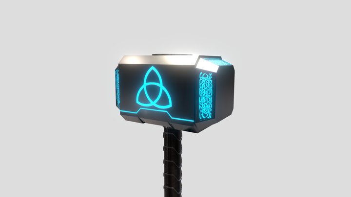 Mjolnir 3D Model