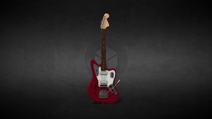 Guitar 3D Model