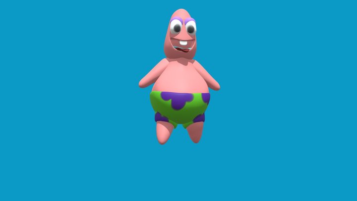 Patrickstar 3D models - Sketchfab