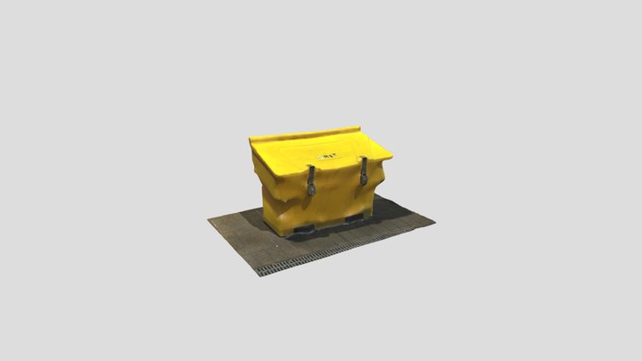 Grit Bin 3D Model