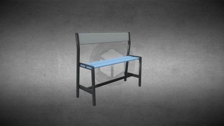 Bench 3D Model 3D Model
