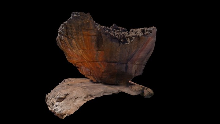 Rocklands boulder, Cederberg 3D Model