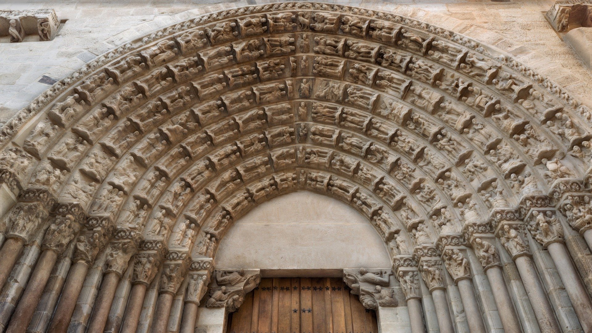 Catedral De Tudela. Puerta del Juicio