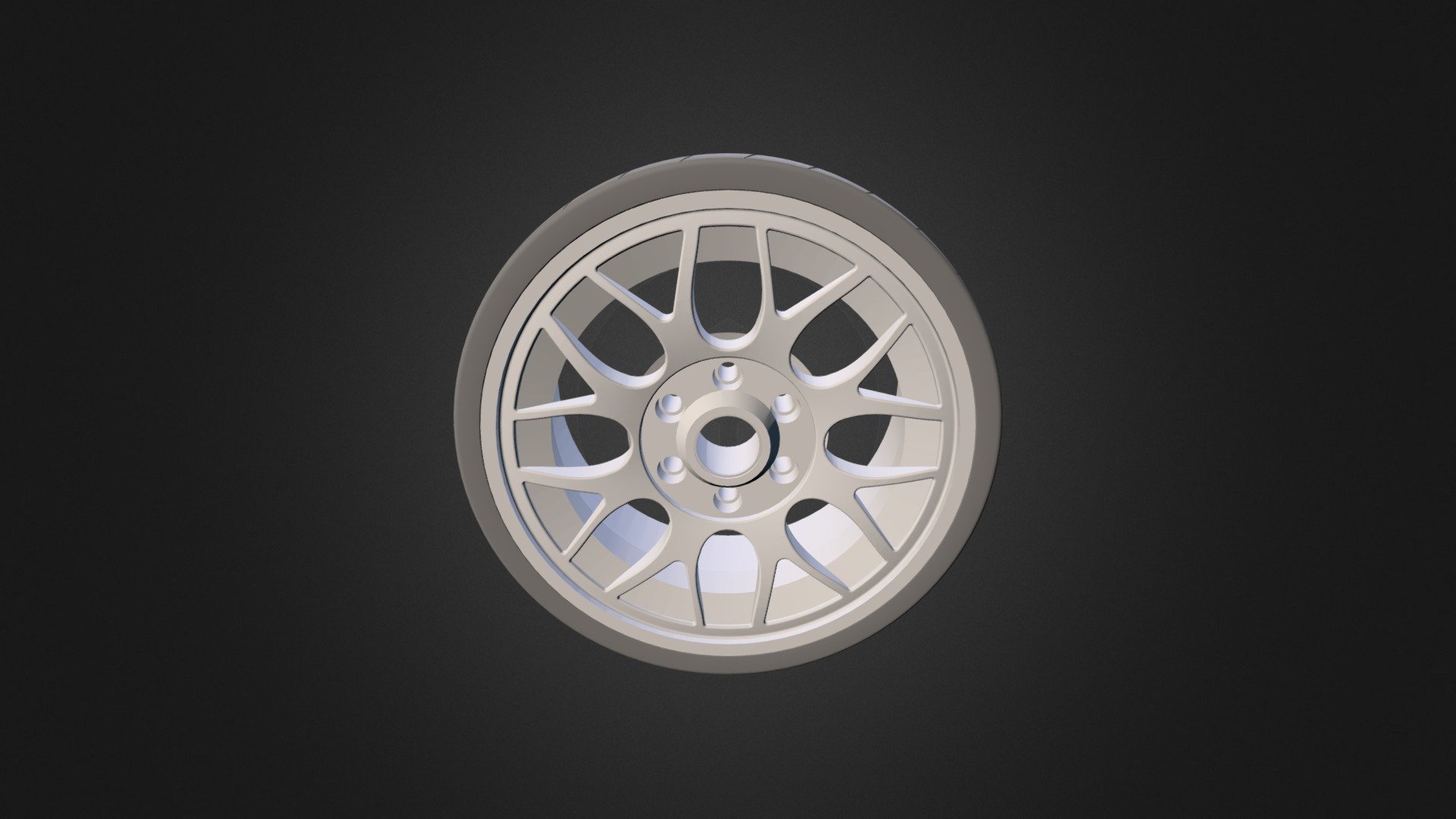 Raceline Wheel - Download Free 3D model by Marc Hennessy ...