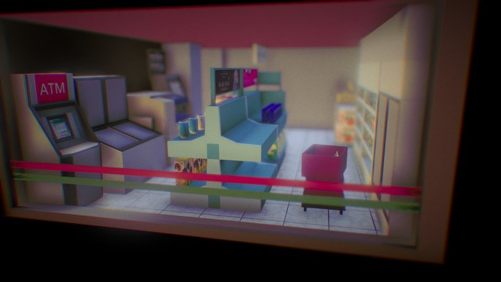 konbinistore_110-2期末 3D Model