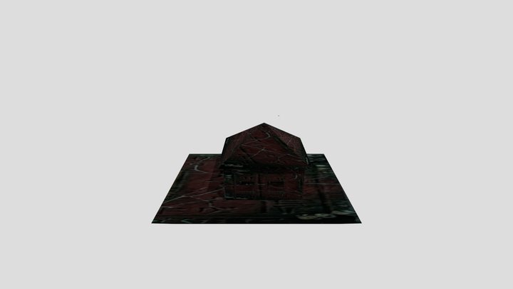 Ancient Mysterious Wooden House - Game Ready – Modello 3D gratuito STL