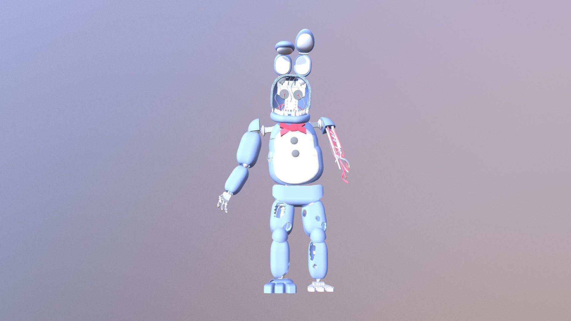 Withered Bonnie Remastered Model