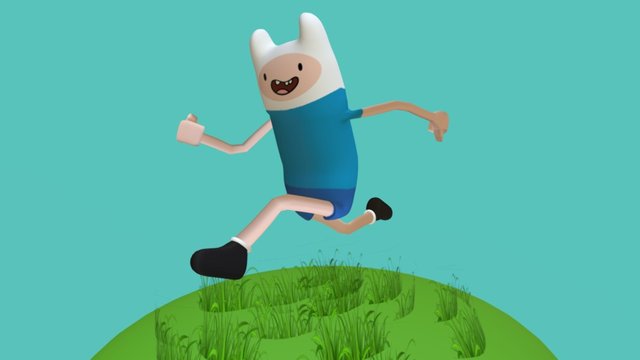 Finn - Adventure Time - Fan Art Modeling 3D Model