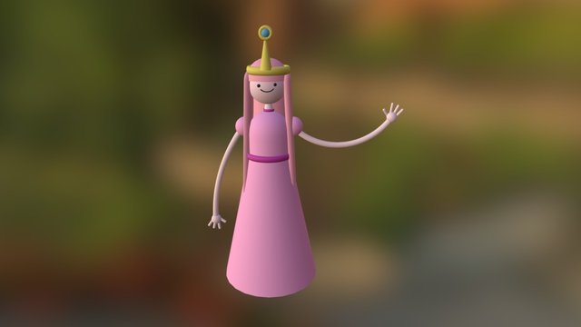 Princesa Chicle 3D Model