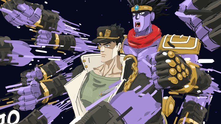 Jotaro Anime Part 5 Palmod - 3D model by julyienmanahan777  (@julyienmanahan777) [20cad20]