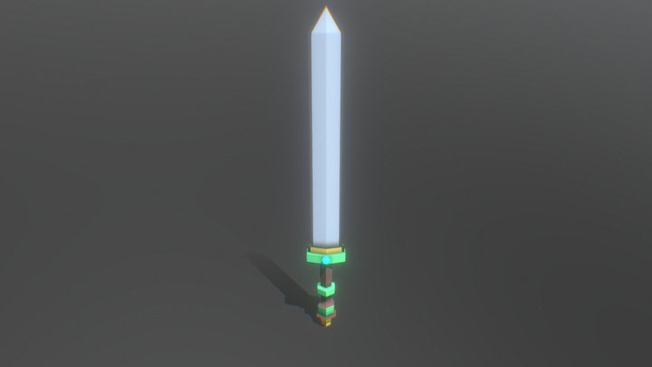 FIRST SWORD 3D Model