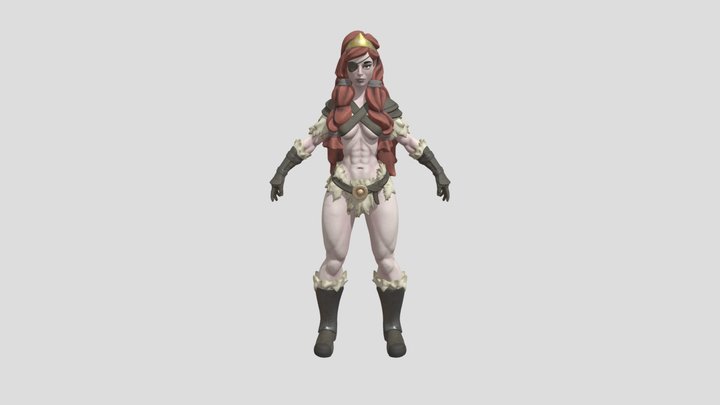Viking warrior 3D Model