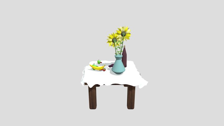 Bodegón 3D Model