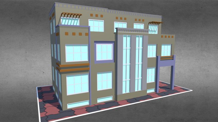 House 1 Omani 3D Model