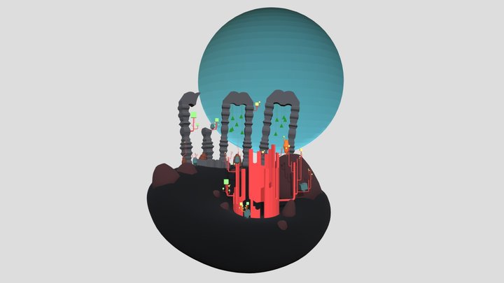 DioremaGris 3D Model