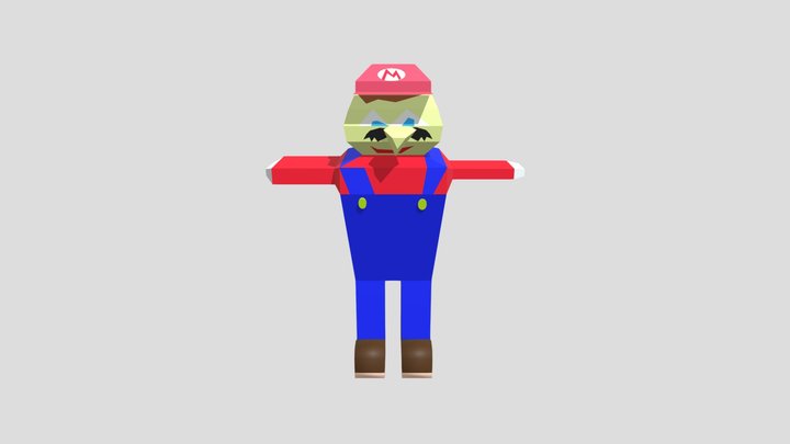 Mario 3D Model