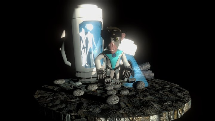Diorama Mono 3D Model