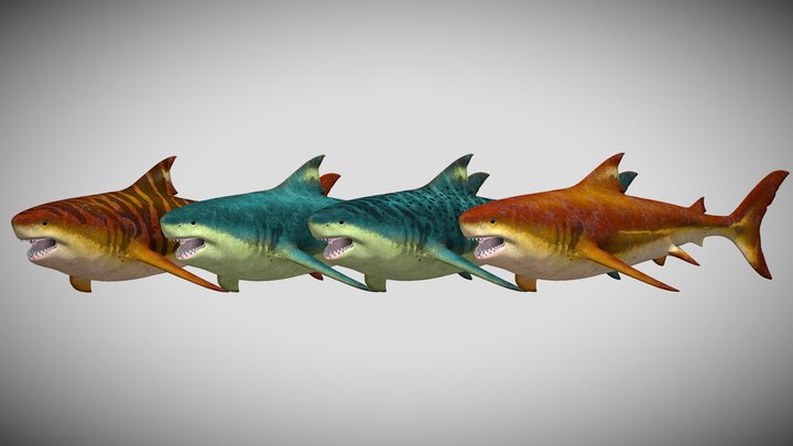 JWE2 Megalodon Pack – Kostenloses 3D-Modell STL