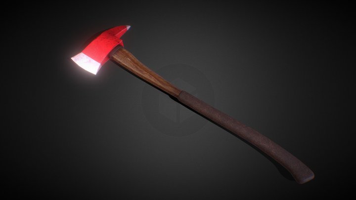 Fire Axe 3D Model