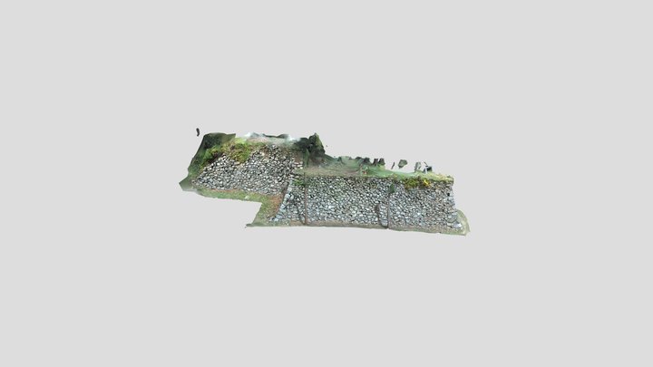 田丸城　三ノ丸石垣 3D Model