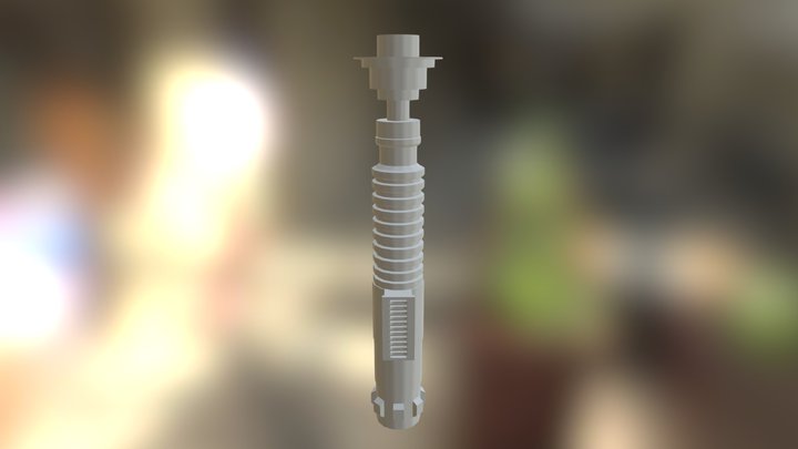 Lukes Lightsaber Return Of The Jedi  3D Model