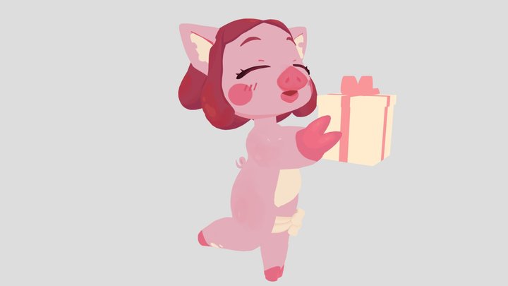 Piggie 3D Model
