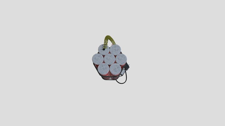 Bomb Asset 3D Model