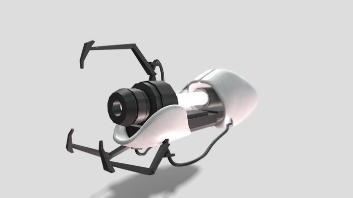 Portal gun. 3D Model