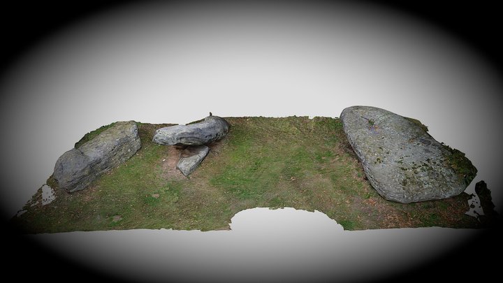 5XJH+P7 Chauve_Les 3 pierres des Platennes 3D Model