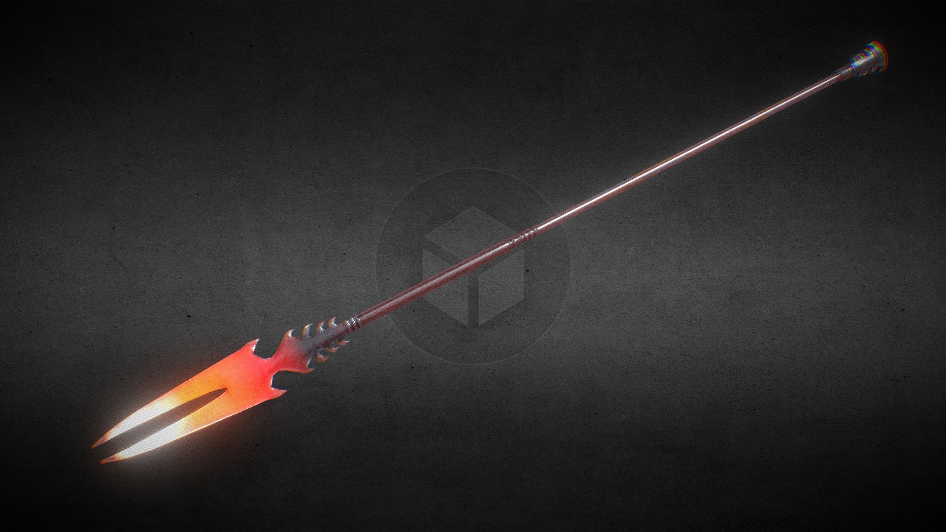 Gae Bolg Spear (Low Poly Game Ready) - Download Free 3D model by Akbar ...