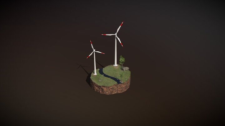WindTurbine_Test Sample 3D Model