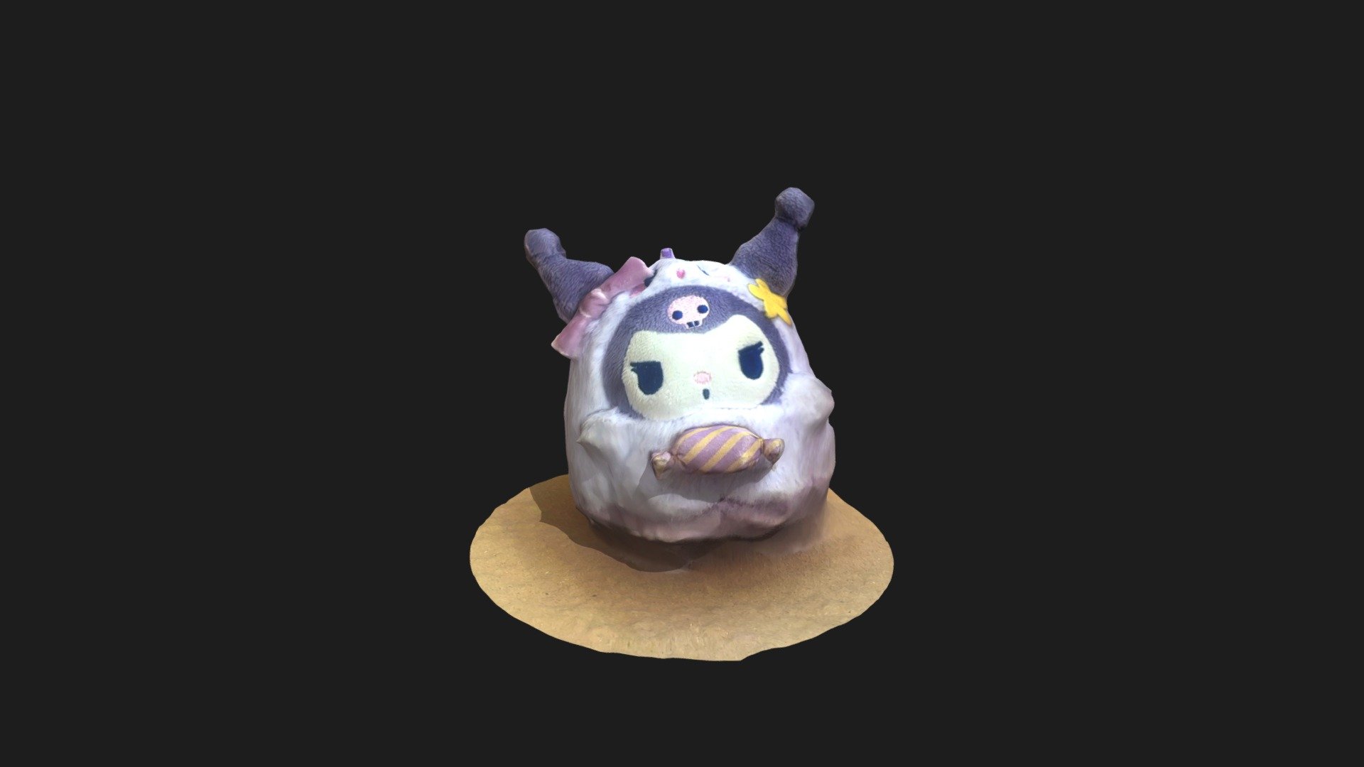 Kuromi Pachona - 3D model by t0bio_ch4n [4e45516] - Sketchfab