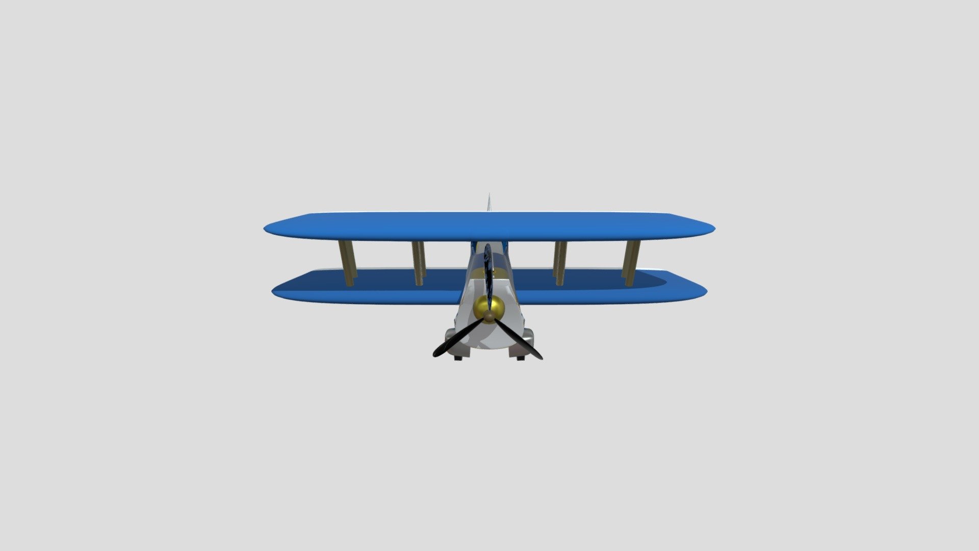 TOYPLANE - made with Blender 2.8