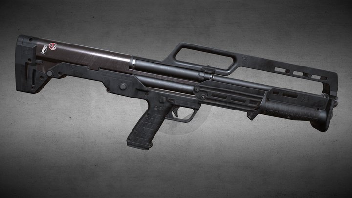 Shotgun Kel-Tec KS7 3D Model