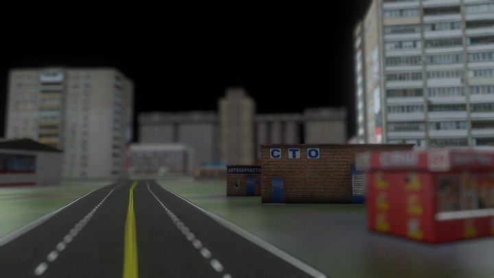 Г. Псиноград из 5 Ночей с Тимохой 3D Model