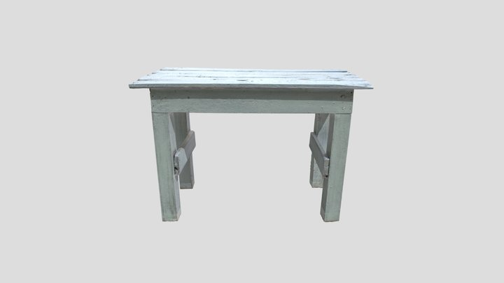 Garden Table - Mesa de Jardin 3D Model