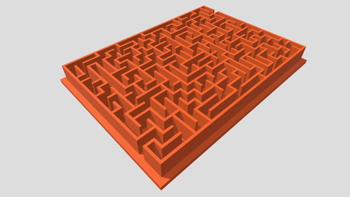 Maze 06 - 3D Printable 3D Model