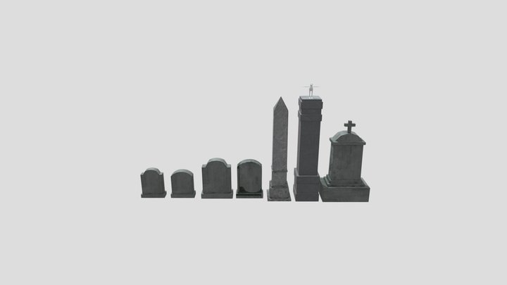 Cemetary 3D Model
