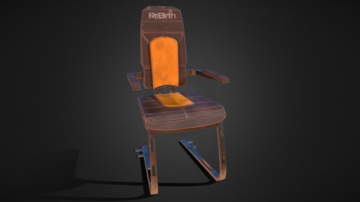 ReBirth Clinic Lounge Chair 3D Model